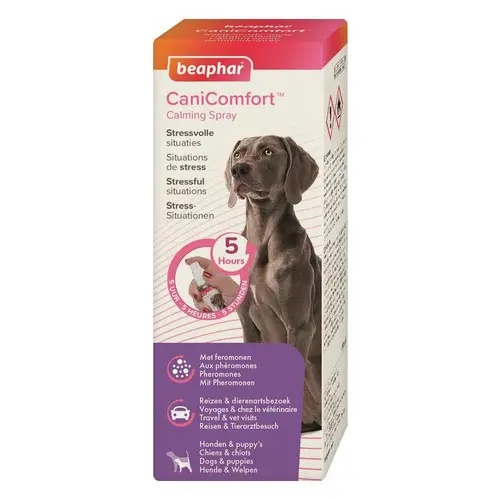 Jardin loisirs:Spray calmant aux phéromones Canicomfort 60 ml