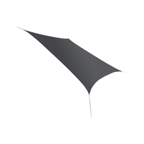 Jardin idée：Voile d'ombrage rectangulaire gris spécial balcon 1,4 x 1,4 m