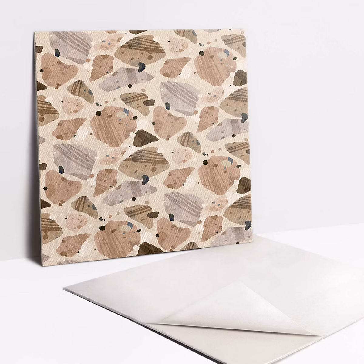 Carreaux vinyle Tulup 30 × 30 cm Grès décoratif 9 pcs