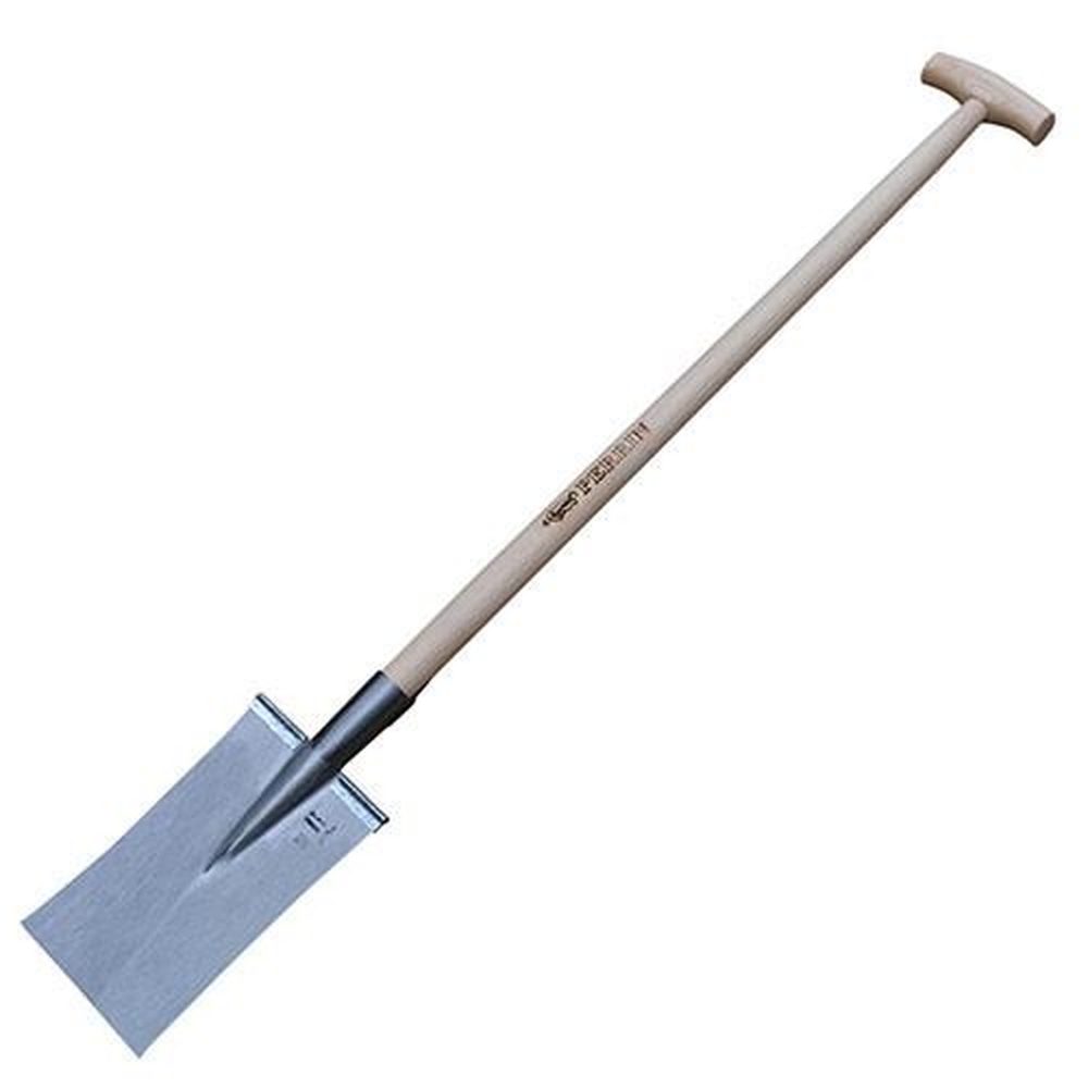 OUTILS PERRIN Louchet Nord 28 cm manche en T- 0,95 - rebords montés