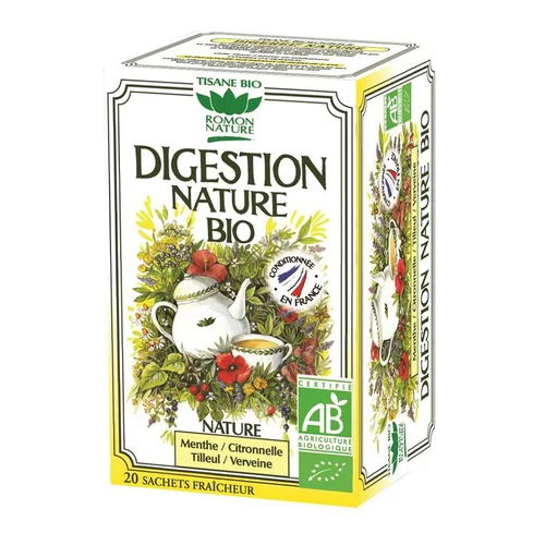 Un atout pour le jardin：Tisane digestion nature bio Romon Nature - 32 g