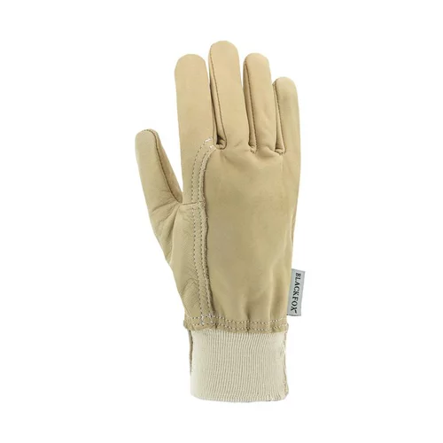 Jardin et idées：Gants de jardinage Erable coloris beige en cuir