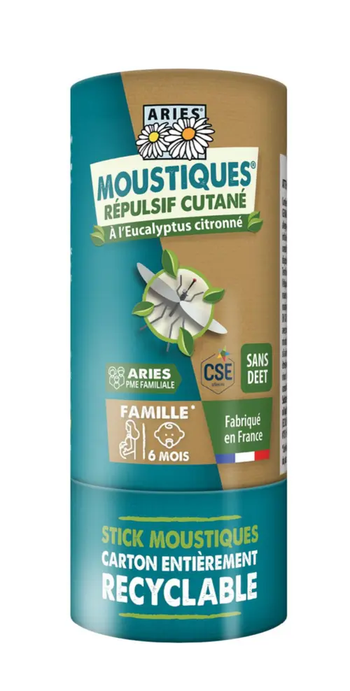 Un essentiel du jardin:Stick moustiques Aries - 50 g