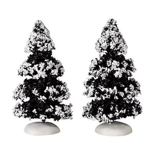 Une solution pour l’extérieur：Accessoire pour village de Noël Lemax Grand arbre persistant – Ø 11 x 22,5 cm