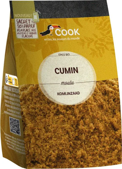Pour vivre dehors:Cumin moulu bio Cook - 100 g