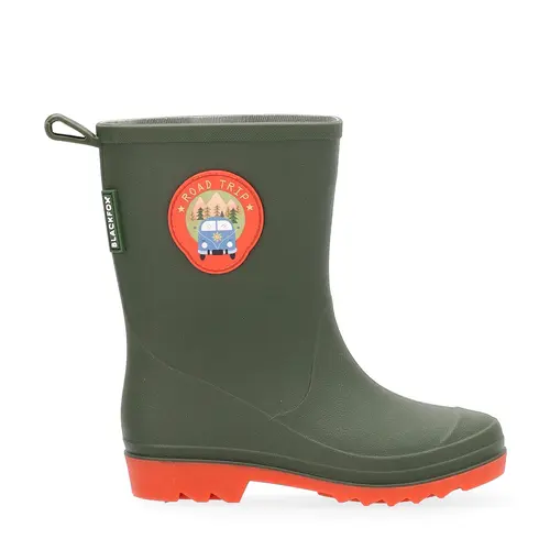 Jardin en douceur:Botte Road Trip coloris kaki en PVC Blackfox - pointure 25/26