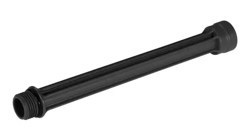 Côté extérieur:Tube prolongateur pour OS 90L coloris noir Gardena - 20 cm (boîte de 2)