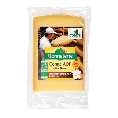 Tendance jardin：Comté affiné 8 mois bio Bonneterre - 200 g