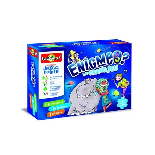 Utile dehors：Le grand jeu des Enigmes