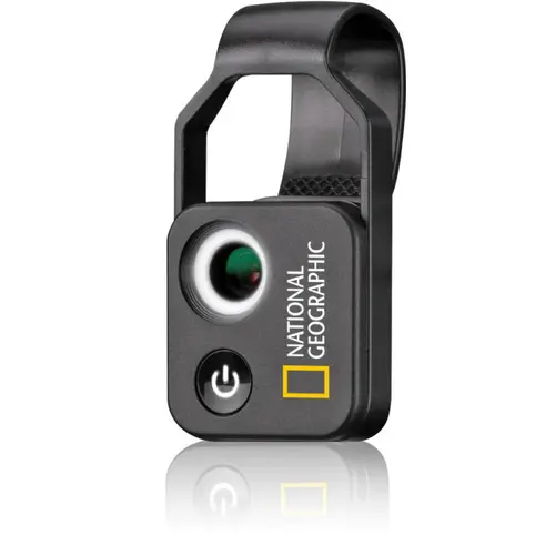Sélection pour votre jardin:Microscope portable 200x + CPL noir National Geographic - 6,5 x 3,5 x 2,5 cm