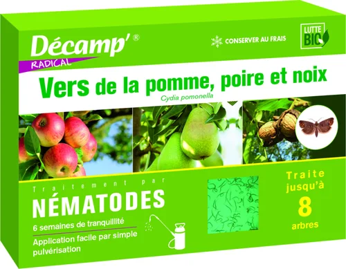 Loisirs au jardin:Nématodes contre carpocapse 30 millions