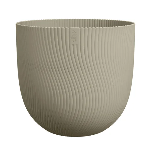 Bien utile au jardin:Pot en polypropylène vert scandinave Elho Sereh Round - Ø 47 x 40,1 cm