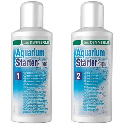 Bien pensé extérieur：Aquarium Starter Rapid, démarrage rapide, DENNERLE - 2x 100ml