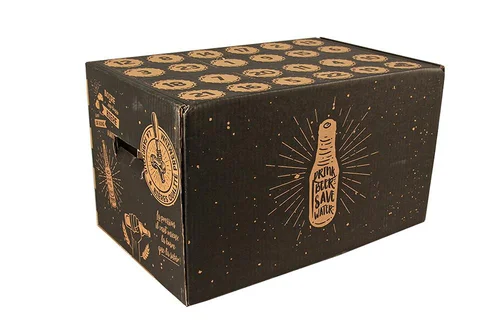 Tout pour le jardin：Coffret vide pour bières calendrier de l'Avent Cav' Service - 24 bières