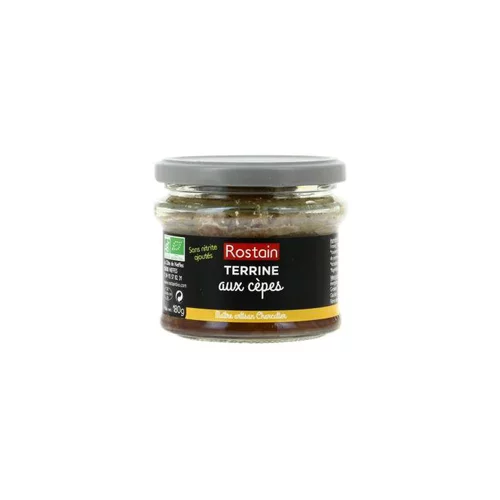 Pour vos besoins au jardin:Terrine aux cèpes ROSTAIN