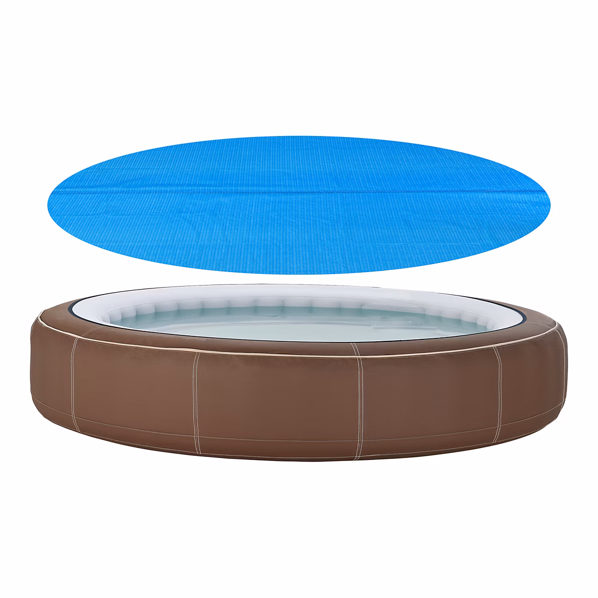 Bâche Solaire De Piscine Ronde Diamètre 549 cm Couverture à Bulles épaisseur 115 mm en.casa – Réf. UIFACKHHL9476149956