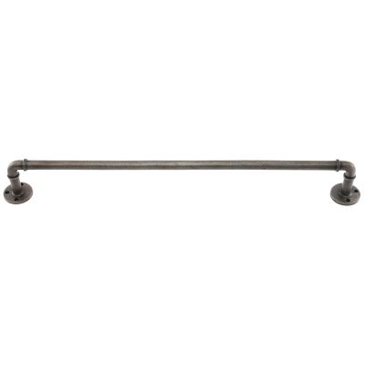 Porte-serviette en fer Antique 60 cm (Argent)