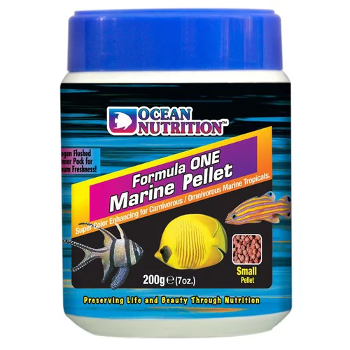 Pensé pour le jardin:Granulés Formula One Mini pour poissons - 200g
