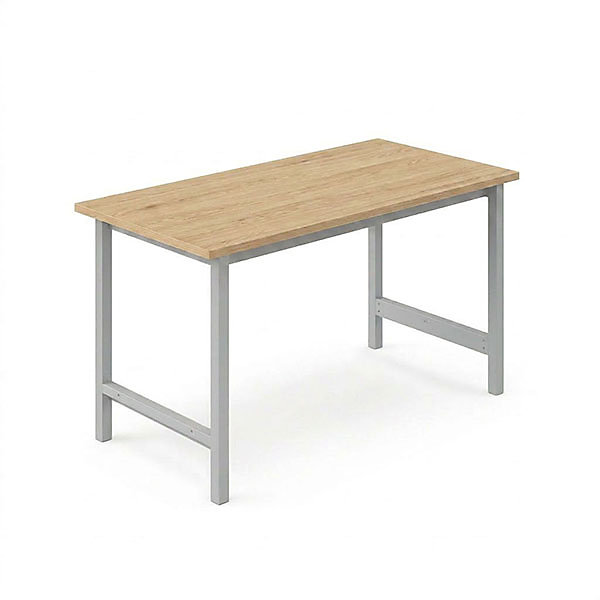 Établi pour atelier – Dim 1200 × 750 × 824mm, Gris clair RAL7035, Charge max 500kg, W010030001-GC