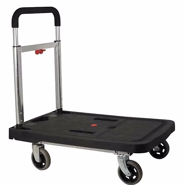 Manutention et transport – Chariot pliable à plateforme charge 135 kg