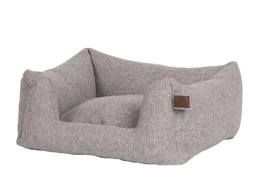 Sélection au jardin：Panier pour chien coloris gris Fantail Eco Snooze Harbor Grey - 60 x 50 cm