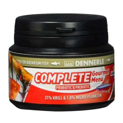 Extérieur nature:Nourriture complète pour poissons, gourmet, DENNERLE - contenance de 42g, 100ml