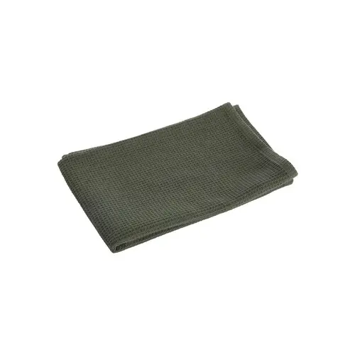 Pour votre confort en extérieur:Torchon en coton vert nid d’abeille - 50 x 70 cm