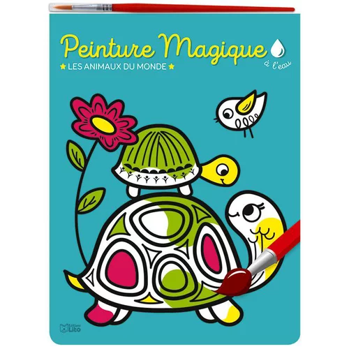 Espace vert moderne：Cahier de peinture "Les animaux du monde", Ed LITO