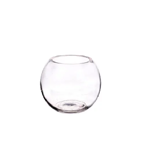 Jardin accessoire:Vase sphère coupé à froid Ø 11 x H 11 cm