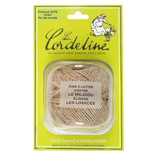 Jardin & solutions:Pelote de jute + fil cuivre – 200 gr