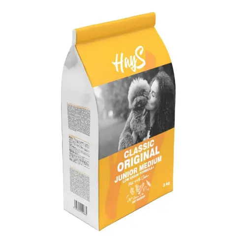 Idée pour le jardin:Croquette pour le chiot de taille de taille moyenne au poulet Hays Classic - 3 kg