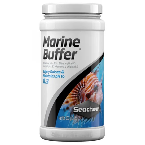 Facile à intégrer au jardin:Additif pour aquarium marine buffer, contenance 250g - SEACHEM