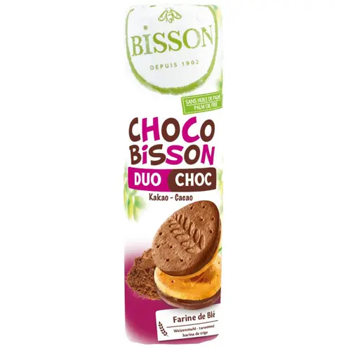 Jardin fonctionnel:Biscuits bio choco bisson duo choc Bisson - 300 g