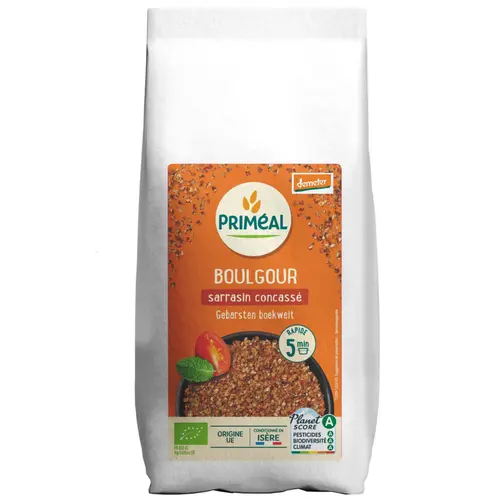 Jardin déco:Boulgour et sarrasin concassé bio Priméal - 400 g
