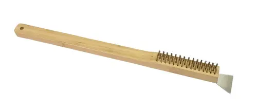 Jardin idée：Brosse nettoyage four à pizza bois Le Marquier - L 45 cm