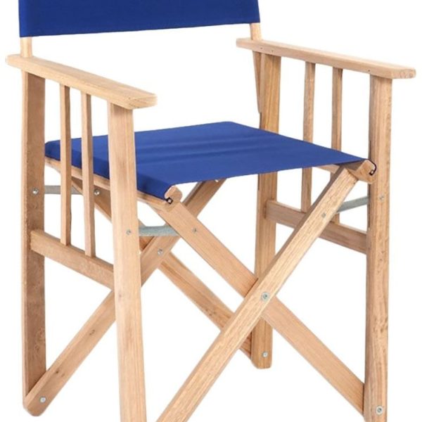 Fauteuil metteur en scène pour enfant (bleu)