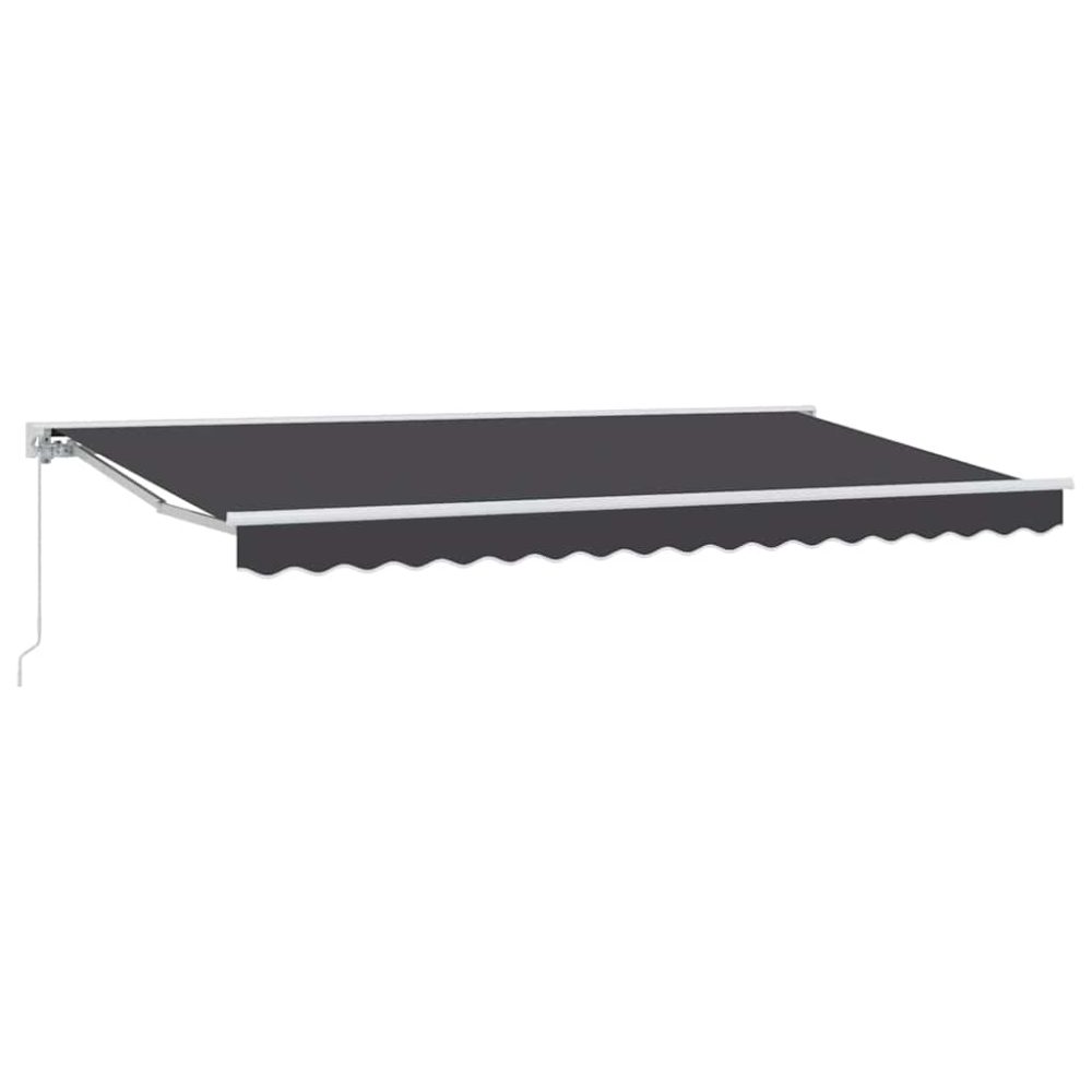 vidaXL Cadre d'auvent Anthracite 400 x 200 cm