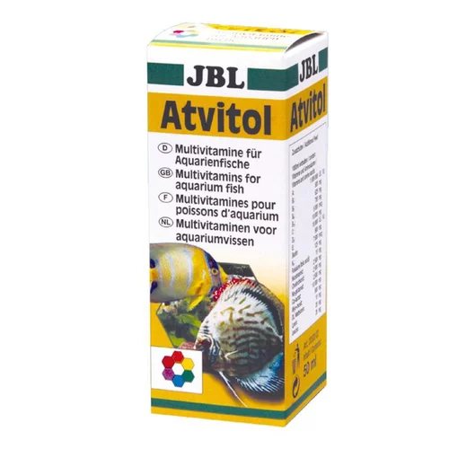 Adapté au jardin：Atvitol vitamines blanc pour poissons 50 ml