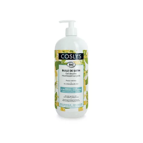 Jardin pour tous：Gel douche peaux sèches Flacon + Pompe 1 L COSLYS