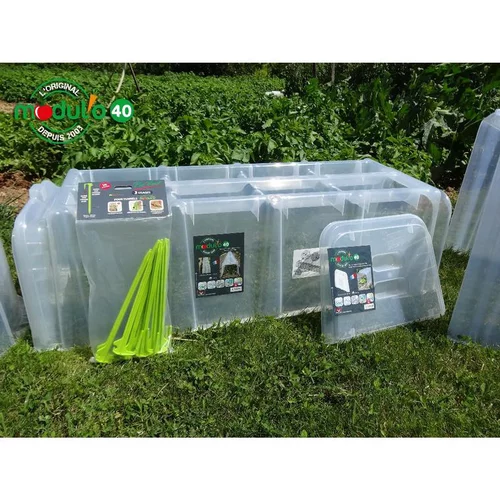 Univers jardin：2 embouts de fermeture pour tunnel de culture