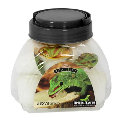 Confort extérieur:Pot de vitamines pour lézard Reptile Planet Vita Jelly Vitamin Lizzard - x 10 dosettes