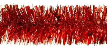 Le choix jardin:Guirlande scintillante en plastique coloris rouge Ø 100 mm - 2 m