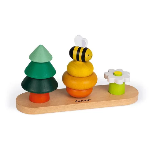 Une sélection pensée pour le jardin:Jeu forêt à empiler Janod