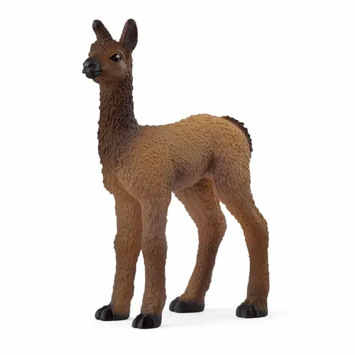 Jardin à embellir：Figurine Bébé Lama Schleich® - 4,3 x 1,4 x 5,1 cm