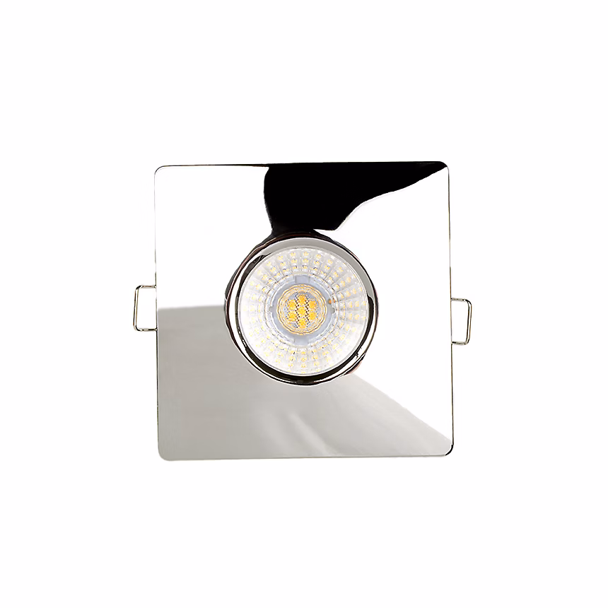 Collerette Chrome carrée magnétique pour ONE TELES ANDRO – SOLUM, SB003PC