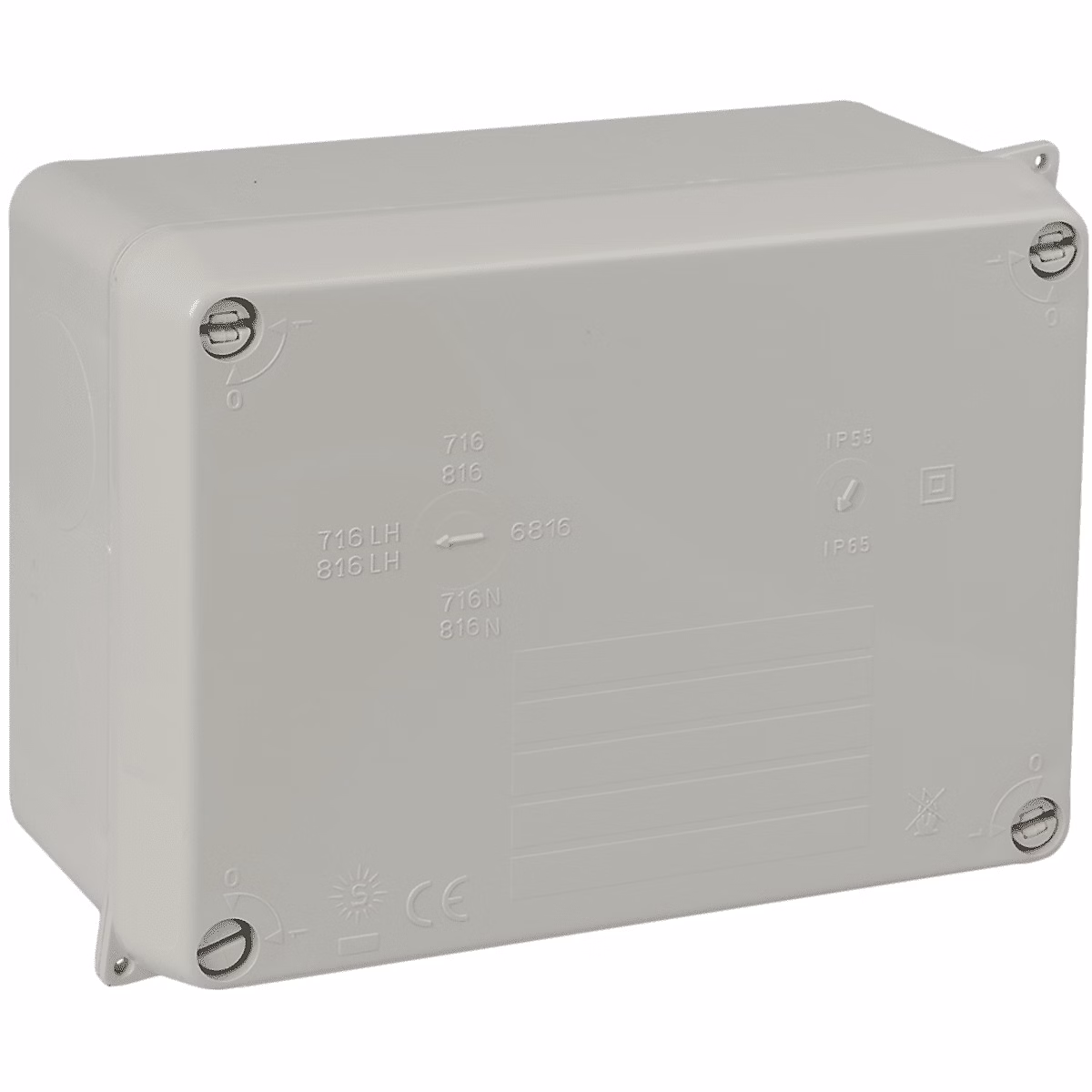 Câble, fil et gaine électrique – Boîte dérivation rectangulaire IP65 Solera