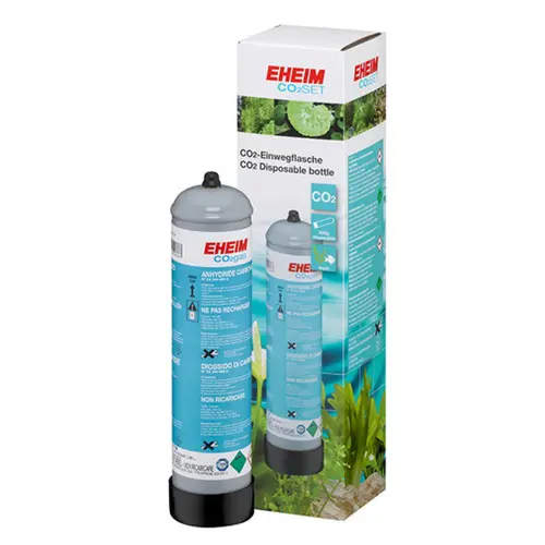 Moderne jardin:Bouteille CO2 jetable, matériel professionnel EHEIM - contenance 500g