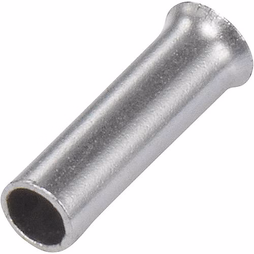 Embout simple d'extrémité de câble non isolé 16 mm² | longueur 12 mm – lot 100