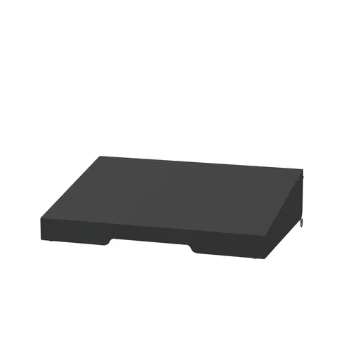 Idée extérieur：Couvercle plancha 60 noir Pure Le Marquier - L 62 x P 45 cm
