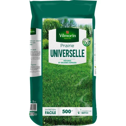 Simple pour le jardin:Graines de gazon à semer prairie universelle Vilmorin - 5 kg